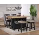 Autumn Winds Beige Fan Back Swivel Counter Height Stool
