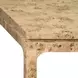 Adams Matte Burl Wood Rectangular 86" Dining Table