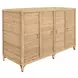 Evander Natural Rattan 4 Door Buffet