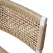 Astrid Matte White Lacquer Counter Height Stool