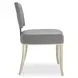 Reserved Seating Pewter Upholstered Side Chair Set of 2