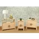 Ezra Natural Rectangular Side Table