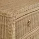Celine Natural Rattan 4 Drawer Soft Close Sculptural Accent Chest