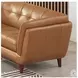 Sorella Cinnamon Leather 70" Loveseat