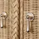 Evander Natural Rattan 4 Door Buffet