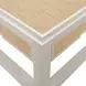 Locklin White Lacquer 40" Rectangular Coffee Table