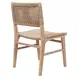 Monroe Cerused Oak Rattan Wrapped Dining Chair