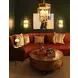Dylan Matte Dark Green Lacquer Reversible Top Cigar Table
