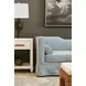 Pelham Matte White Lacquer Soft Close 1 Drawer Side Table