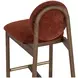 Claribel Opera Spice Upholstered Counter Height Stool
