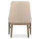 Tristan Brown Upholstered Arm Chair Set of 2
