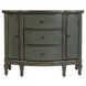 Sheffield Royal Pastel Green 2 Door Accent Cabinet