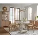 Monroe Cerused Oak Rattan Wrapped Dining Chair