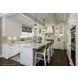 Astrid Matte White Lacquer Counter Height Stool