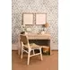 Ralph Cerused Oak Waterfall 2 Drawer Desk