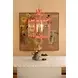 Lucian Matte White Lacquer 85.75" Dining Table With Studded Edge Top And Tapered Base