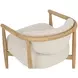 Sigrid Monument Oatmeal Upholstered Lounge Chair
