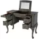 Charlotte Pastel Green Rectangular Vanity and Valet Desk