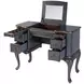 Charlotte Pastel Blue 40" Rectangular Vanity and Valet Desk