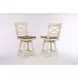 Choices Antique White X Back Counter Height Stool