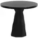 Kliff Black 34" Round Outdoor Bistro Table
