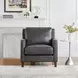 Arden Quartz Leather Upholstered Accent Chair