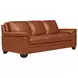 Ironvale Nutmeg Leather Living Room Set