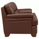 Calizor Pecan Leather Living Room Set
