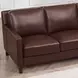 Arden Chestnut Leather 86" Sofa