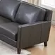 Arden Quartz Leather 86" Sofa