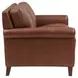 Lachlan Pecan Leather Living Room Set
