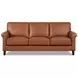 Lachlan Nutmeg Leather Living Room Set