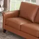 Lachlan Nutmeg Leather 84" Sofa