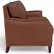Camden Pecan Leather Living Room Set