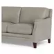 Camden Stone Leather 87" Sofa with Nailhead Trim