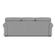 Camden Silver Leather Living Room Set