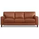 Halwyn Nutmeg Leather Living Room Set