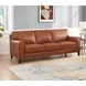 Halwyn Nutmeg Leather 89" Sofa