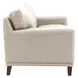 Halwyn Vanilla Leather Living Room Set