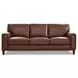 Halwyn Pecan Leather Living Room Set