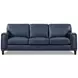 Halwyn Navy Leather Living Room Set