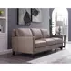 Arden Taupe Leather 86" Sofa