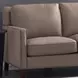 Arden Taupe Leather 86" Sofa