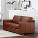 Langston Nutmeg Leather 69" Loveseat