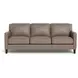 Arden Taupe Leather Living Room Set