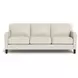 Arden Vanilla Leather 86" Sofa