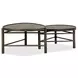 Hadleigh Black Coffee Bean Free Form Nesting Occassional Table Set