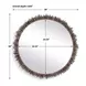 Arlington Brown and Green Round Wall Mirror