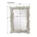 Langston Light Bleached Rectangular Reflection Wall Mirror