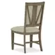 Paxton Place Baja Fog Upholstered Side Chair Set of 2